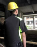 季駱森空調服男工地降溫神器工作服男釣魚(yú)短袖工服勞保工程服工地空調服 黑色+全套配件+2000萬(wàn)微安時(shí)電池 XL （130-150斤） 曬單實(shí)拍圖