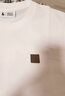 杰克·瓊斯（JACK&JONES） 春季新款商務(wù)通勤涼感華夫格logo皮標(biāo)圓領(lǐng)短袖T恤男款225101030 曬單實(shí)拍圖