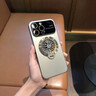 路杰森適用蘋果16手機殼磁吸殼iPhone16promax散熱鏡頭全包蘋果15防摔支架大視窗13pm高級感ip14男女12 【鈦原色】旋轉(zhuǎn)螺旋支架-自帶鏡頭膜-送鋼化膜 蘋果15 ProMax 曬單實拍圖