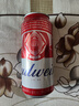 百威（BUDWEISER）經(jīng)典紅罐 淡色拉格 濃郁麥香 蘇超 TOP 450mL 20罐 整箱裝 曬單實拍圖