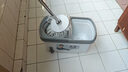 大衛(wèi)旋轉(zhuǎn)拖把36cm桿伸縮99-127cm 4頭加厚拖布  D10雙驅(qū)動免手洗 曬單實(shí)拍圖