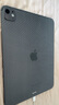 可樂豬2025/24年款蘋果iPad Air11/13英寸后膜Air7/6碳纖維背膜透明貼紙磨砂防指紋抗手汗防滑平板保護(hù)膜 磨砂半透明【碳纖維后膜】3片裝 2025/2024年iPadAir11英寸 曬單實拍圖