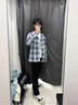 普戈斯怪獸實驗室大碼牛仔褲男款腿粗屁股大顯高顯瘦褲子柳葉彎刀微喇褲 黑色高品質(zhì) 4XL 適合180-200斤收藏加購優(yōu)先 曬單實拍圖