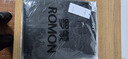 羅蒙（ROMON）外套男春季休閑夾克男士潮流寬松百搭上衣服男裝 黑色 2XL  曬單實拍圖