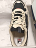FILA 斐樂TREK滿天星老爹鞋男鞋新款休閑鞋時(shí)尚復(fù)古運(yùn)動(dòng)鞋跑鞋  白蘆筍/漿果藍(lán)-WD 42 曬單實(shí)拍圖
