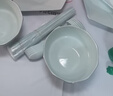 康琴（KANGQIN）釉下彩碗碟套裝家用簡約碗盤喬遷餐具套裝陶瓷盤子碗筷2025新款 十人食 50件套 曬單實拍圖