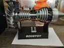ROIIS TOY渦扇發(fā)動(dòng)機模型可發(fā)動(dòng)退伍紀念品手工禮物 28cm模型 | 變速 | 充電 成品 曬單實(shí)拍圖