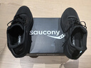 Saucony索康尼浪潮3緩震跑鞋男25年春季新款透氣跑步鞋入門訓(xùn)練 黑 43 曬單實拍圖