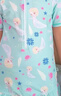 迪士尼兒童泳衣女孩速干連體泳衣夏新款艾莎百褶裙泳衣SF240148 綠 150 曬單實拍圖
