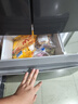華凌326升美的出品法式多門(mén)一級能效雙變頻風(fēng)冷家用電冰箱節能保鮮凈味冰箱BCD-326WFPH國家補貼20% 曬單實(shí)拍圖