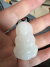 胖東來(lái)同款彌勒佛觀(guān)音吊墜阿富汗玉男士情侶女款護身符掛墜玉 白玉觀(guān)音46毫米+棉繩 曬單實(shí)拍圖