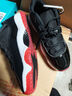 耐克NIKE【滔搏運(yùn)動(dòng)】男子AIR JORDAN 11 RETRO LOW籃球鞋 FV5104-006 42 曬單實(shí)拍圖