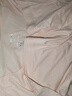 宜而爽【60支100%純棉】女士打底短袖衫圓領(lǐng)全棉柔軟舒適打底衫睡衣T恤 曬單實(shí)拍圖