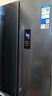 美的（Midea）325升法式多門四開門家用冰箱超薄風(fēng)冷無霜一級(jí)能效雙變頻國(guó)家補(bǔ)貼20% 出租房宿舍BCD-325WFPM(E) 曬單實(shí)拍圖