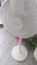 格力（GREE）【大網(wǎng)罩大風(fēng)量】輕音立式電風(fēng)扇家用柔風(fēng)落地扇臺式桌面小型風(fēng)扇節能搖頭宿舍電扇 FD-40X78h7 曬單實(shí)拍圖