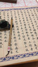 索墨唐韻狼紫毫古法纏紙雞距筆小楷毛筆蘭亭序文征明鐘繇書(shū)法入門套裝 小號(hào)-口徑0.85出鋒1.8 曬單實(shí)拍圖