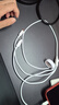 韓諾充電線三合一快充數(shù)據(jù)線usb轉(zhuǎn)type-c/lightning兼容iphone16promax15/ipad通用蘋果安卓華為mate 【1.2米·璞玉白】USB接口低溫閃充 曬單實(shí)拍圖