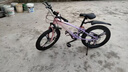 鳳凰山地自行車男女變速山地車碟剎青少年兒童自行車學(xué)生單車 星際 粉紫【變速+三刀輪】 22寸【適合130-170cm】 曬單實拍圖
