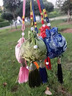 星舵刺繡空香囊隨身古風(fēng)荷包香囊車載香包掛件裝艾草中藥胎發(fā)包香袋  龍紋吊繩空香囊（6個(gè)裝） 曬單實(shí)拍圖