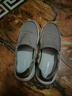 天美意鞋子男鞋商場(chǎng)同款透氣休閑一腳蹬懶人男布鞋新款  曬單實(shí)拍圖