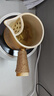 京東京造圍爐煮茶烤奶罐茶煮茶器家用室內(nèi)奶茶陶瓷茶壺月牙粗陶側(cè)把煮茶壺 曬單實(shí)拍圖