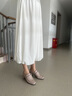愛步（ECCO）樂福鞋女 25年新款優(yōu)雅淺口正裝單鞋粗跟高跟鞋女 型塑291903 灰粉色29190301386 39 曬單實(shí)拍圖