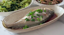 悠瓷（youcci）11英寸橢圓形魚盤陶瓷深盤日式盤子復古蒸魚盤黃卡夫日料壽司盤 11英寸橢圓盤-黃卡夫 1個 27.5cm 曬單實拍圖