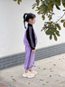 G.DUCKKIDS女童套裝秋裝2024新款寶寶洋氣時(shí)髦早秋衣服運(yùn)動(dòng)春秋季庫(kù)洛兒童米 紫色款 90cm 曬單實(shí)拍圖