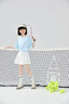 moonkids童裝女童冰絲速干百褶裙2025夏季新款兒童網(wǎng)球短裙涼感輕薄半身裙 18942藍(lán)色短袖+6126漸變?nèi)棺?140 cm 曬單實(shí)拍圖