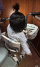 雅迪（yadea）電動(dòng)車摩登光芒兒童座椅前置通配型寶寶椅安全避震電瓶車兒童座椅包圍款-米白色 曬單實(shí)拍圖