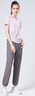 駱駝（CAMEL）戶外晨跑運(yùn)動(dòng)服女休閑短袖兩件套裝 Y23BA0L6059C5 雪柔紫 L 曬單實(shí)拍圖