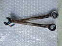 世達（SATA）全拋光鉻釩鋼棘輪扳手開口兩用快扳5.5M-25MM 43601-43619 全拋光開口快扳 43606(10MM) 曬單實拍圖