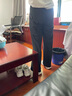 JEANSWEST CLUB真維斯山本褲女士冰絲休閑褲夏季闊腿褲垂感慵懶顯瘦薄款防曬女褲 曬單實(shí)拍圖