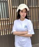 美職棒（MLB）官方 男女情侶虞書(shū)欣明星同款老花休閑百搭棉質(zhì)T恤短袖25夏季新款 紐約洋基隊(duì)/米白色(25新款) L 175/96A 曬單實(shí)拍圖