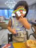 愛慕兒童（AIMER KIDS）秋冬兒童背心輕薄莫代爾印花男童打底內(nèi)衣可外穿百搭跨欄背心唯 藍底滑雪熊滿印 110cm 曬單實拍圖