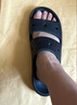 卡駱馳crocs經(jīng)典隨心涼鞋男鞋女鞋沙灘鞋戶外休閑涼拖|209403 黑色-001 37 /38(230mm) 曬單實拍圖