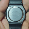 卡西歐casiof91w手表男女復(fù)古小方塊小黑表學(xué)生表 F-91W-1贈貼膜 曬單實拍圖
