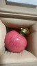 鴻鑫凱平平安安黃銅大紅蘋(píng)果銅蘋(píng)果擺件家居辦公桌面新年圣誕蘋(píng)果禮品 蘋(píng)果（大紅色） 曬單實(shí)拍圖