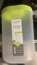 茶花（CHAHUA） 冷水壺家用涼水壺果汁壺大容量杯子耐熱涼水杯茶壺杯子套裝2.2L 曬單實(shí)拍圖