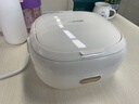 蘇泊爾（SUPOR）電熱飯盒加熱飯盒保溫飯盒1L大容量免注水低音不粘內膽分隔飯盒可插電上班族便攜式 1L 免注水速熱 曬單實(shí)拍圖