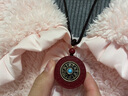 念芙品牌朱砂吊墜女款本命年轉(zhuǎn)運(yùn)項(xiàng)鏈女六字真言綠松石護(hù)身符掛件男士 六字真言可轉(zhuǎn)動(dòng)朱砂項(xiàng)鏈 曬單實(shí)拍圖
