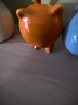 陶云尚精品可愛(ài)陶瓷小貓咪茶寵茶臺茶桌茶藝擺件小飾品茶玩茶具配件送禮 小福貓-布丁【小黃】 曬單實(shí)拍圖