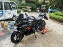 摩托車起車架便攜重機(jī)車起落升降修理工具前后輪支撐封車停駐車架 后起C款紅【L叉+U叉】加厚省力 曬單實拍圖