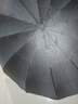 雨傘大號(hào)加固暴雨結(jié)實(shí)抗風(fēng)商務(wù)傘學(xué)生男士女士太陽(yáng)傘防曬遮陽(yáng)傘 手動(dòng)12骨黑膠約130cm【黑色】 曬單實(shí)拍圖