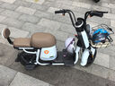 雅迪（yadea）鈉電電動自行車Q1-H 94km長續(xù)航男女代步通勤大踏板電動車 偏撐可斷電電瓶車藍 曬單實拍圖
