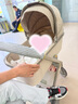 哈卡達(dá)（HAGADAY）妙靈嬰兒車(chē)0-3歲用折疊可坐可躺高景觀(guān)雙向溜娃嬰兒推車(chē)遛娃神器 【Pro+版】單車(chē)+睡籃大象灰 曬單實(shí)拍圖