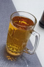 青蘋果啤酒杯加大容量615ml兩只 酒吧KTV家用加厚玻璃扎啤杯 為蘇超干杯 曬單實(shí)拍圖
