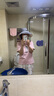 蕉內(nèi)【趙露思同款】涼皮303UV女士遮陽(yáng)漁夫帽防曬大帽檐戶(hù)外防紫外線 青木灰+奶白 均碼 曬單實(shí)拍圖
