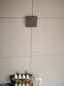 飛利浦（PHILIPS）開關(guān)插座面板S20灰86型斜5五孔墻壁插座家用暗裝電工電料二三插座 斜五孔（10A）單只 曬單實(shí)拍圖