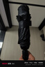 京東京造 反向黑武士加大傘 自動雨傘加固抗風商務傘折疊雙人傘25寸115cm 曬單實拍圖